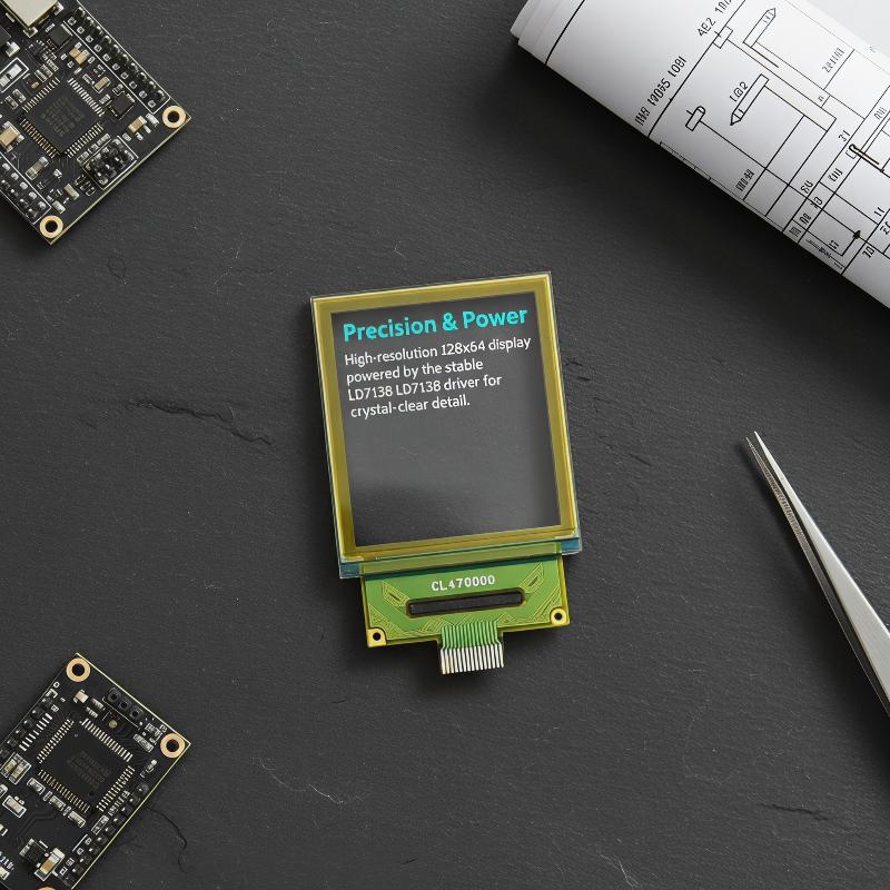 Diy Wearable Electronics - Display PMOLED Trasparente da 1,5 Pollici