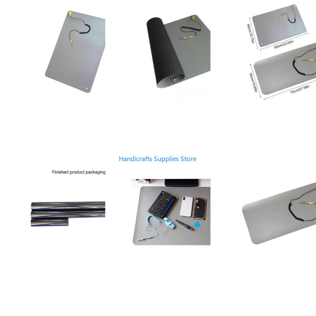 Diy Electronics Workstation - Tappetino sicurezza antistatico R1WA con cavo