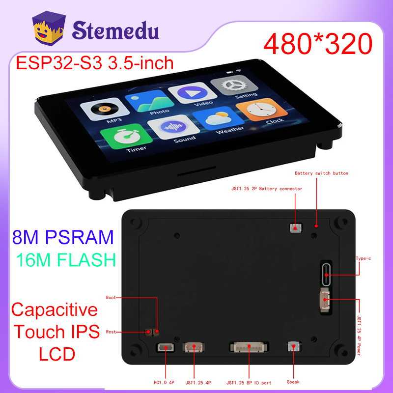 Arduino Diy Electronics - Mini ESP32-S3 modulo IPS Touch capacitivo
