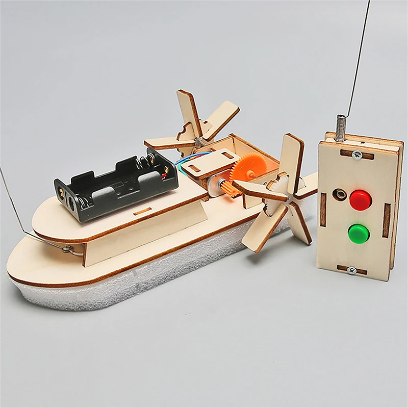 Diy Electronics Kids - Modello di barca fai-da-te Giocattoli scientifici