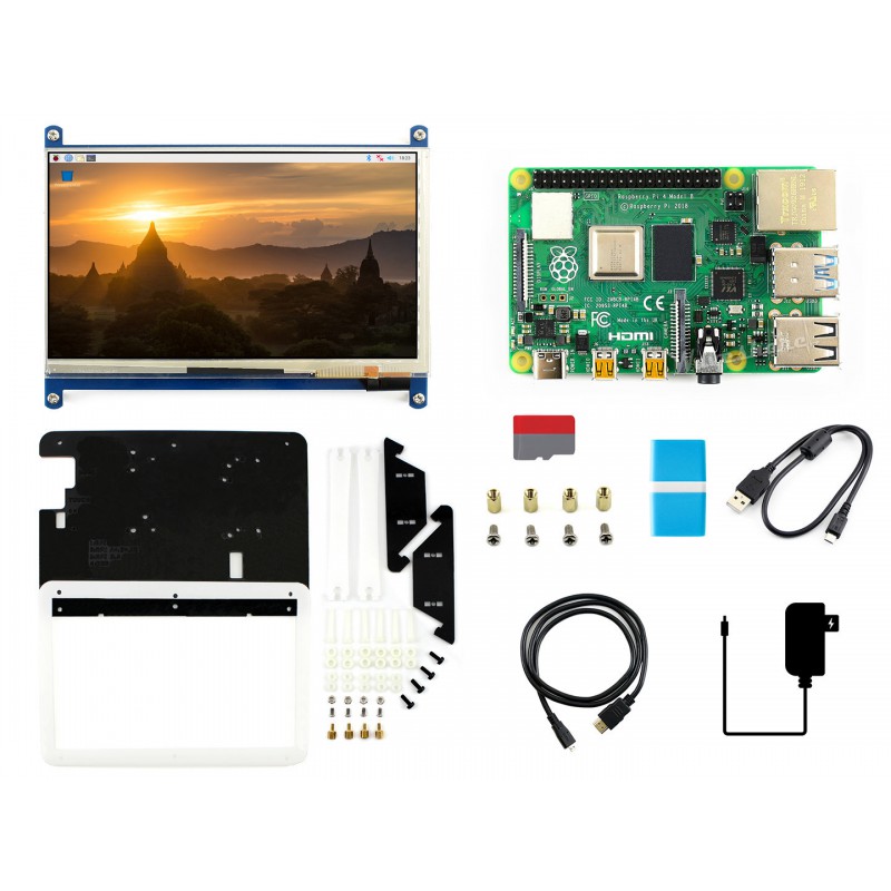 Diy Electronics Kits - Kit Display Raspberry Pi 4 Modello