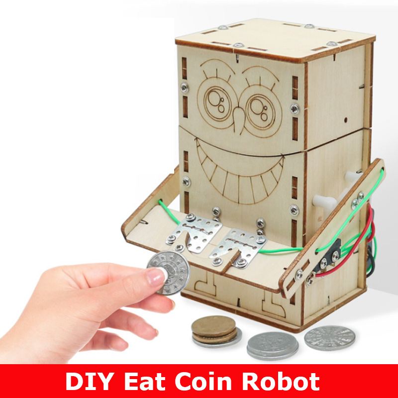 Diy Electronics Kids - Robot da mangiare con monete elettriche
