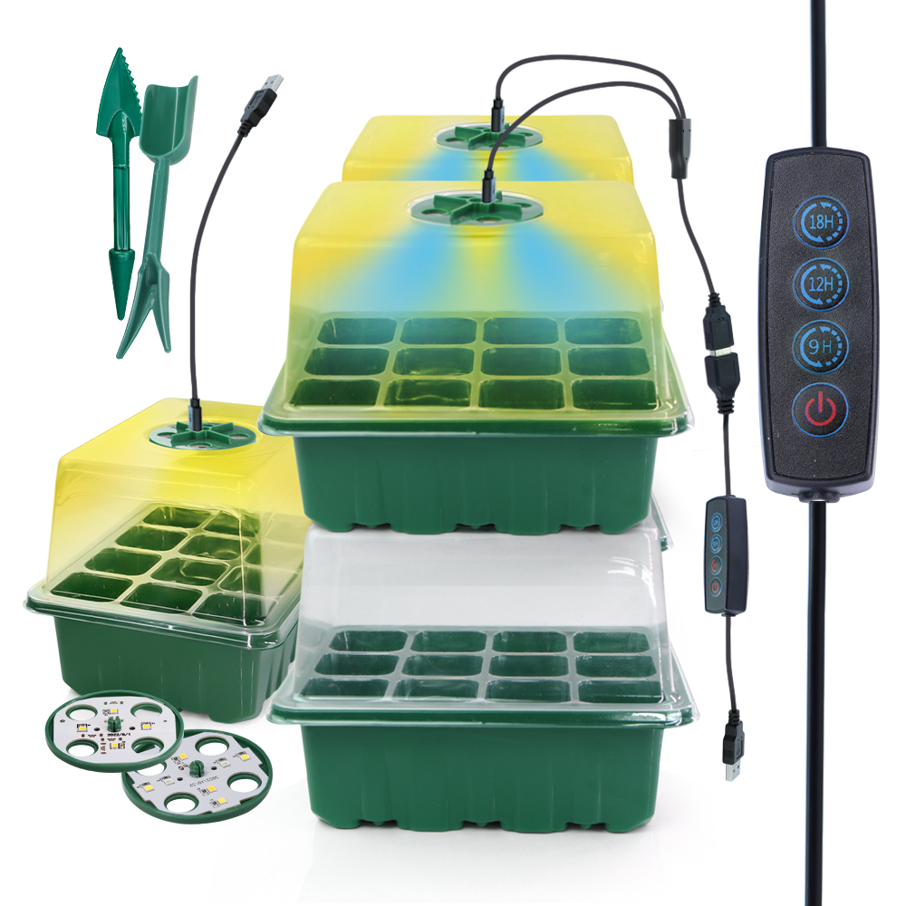 Led Assortment Kit - Vasi per vivaio a LED con