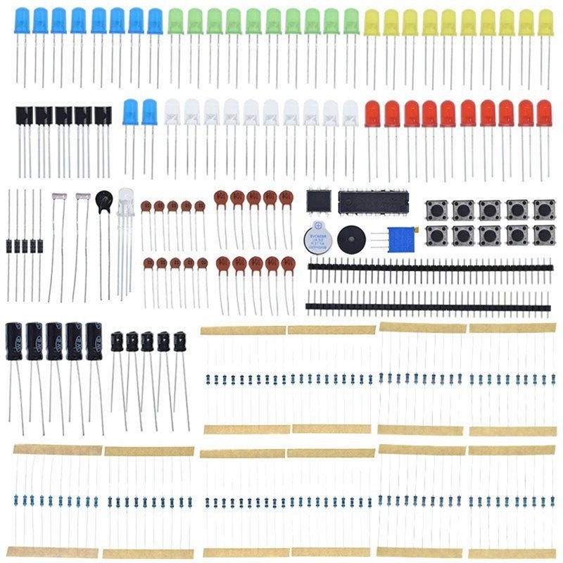 Diy Electronics Raspberry Pi - 2026 Nuovo Kit Base per Principianti