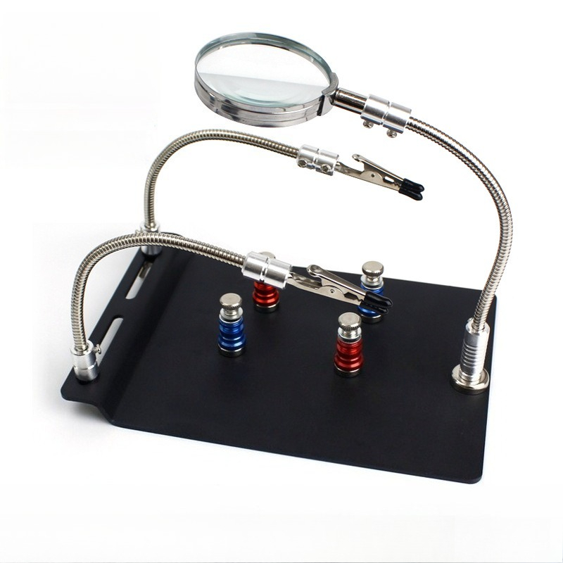 Diy Electronics Workstation - Supporto Magnetico per PCB, Stazione di