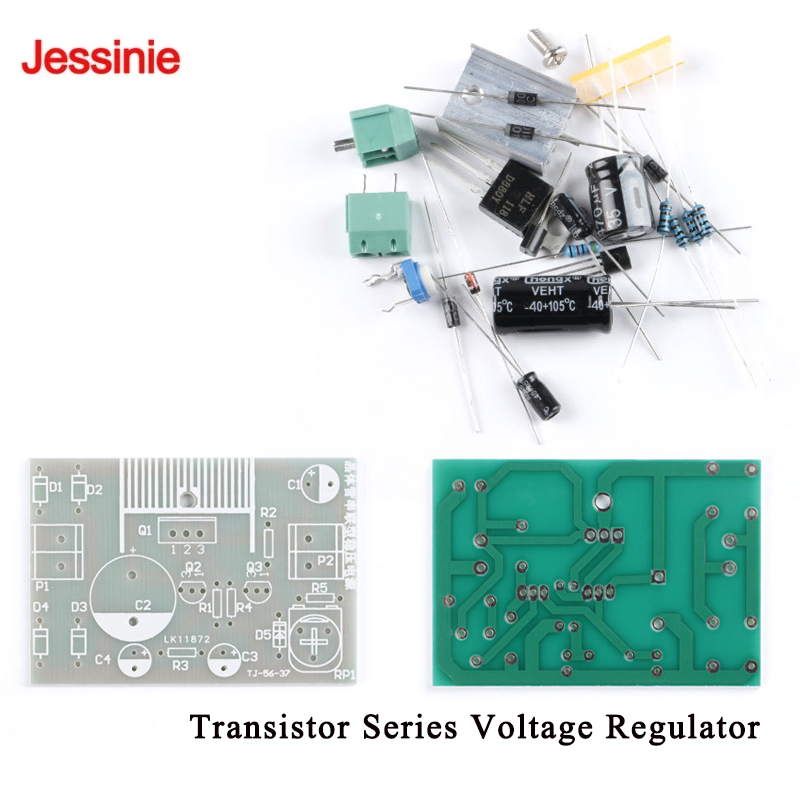 Diy Electronics Guide - Kit Regolatore di Tensione a Transistor