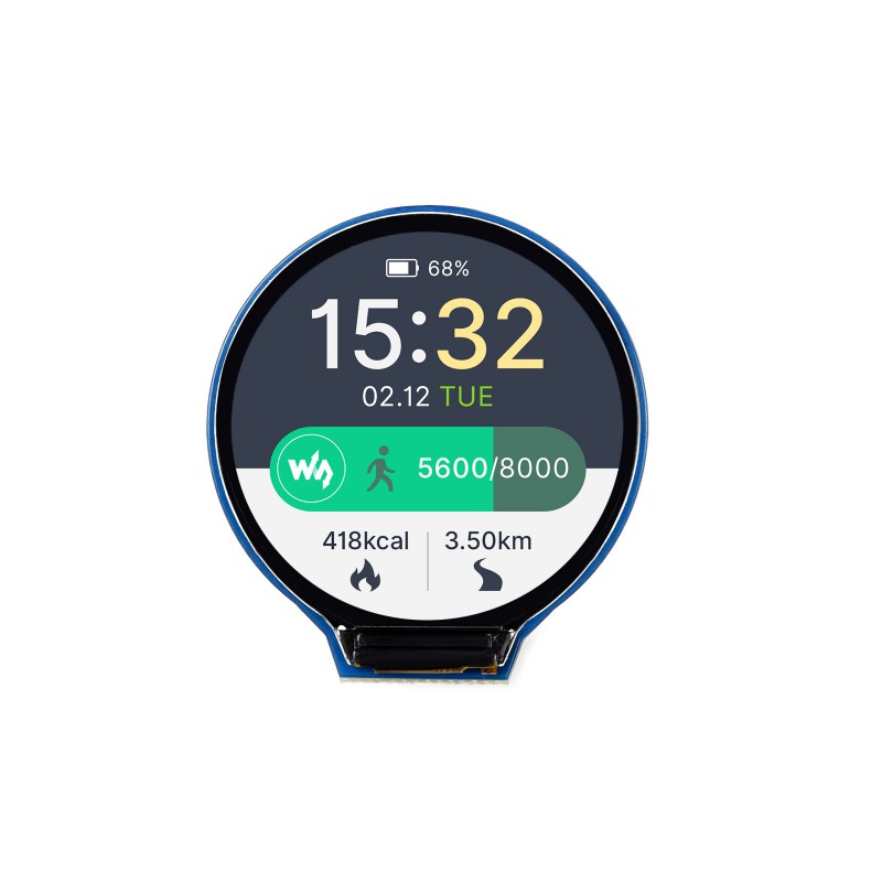 Modulo LCD TFT Rotondo da 1,28 - Diy Wearable Electronics recensione e prezzo