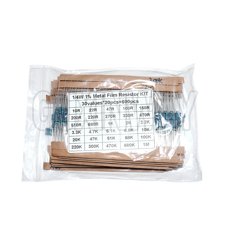Kit assortito da 30 valori di  - Resistor Kit 1 4W recensione e prezzo