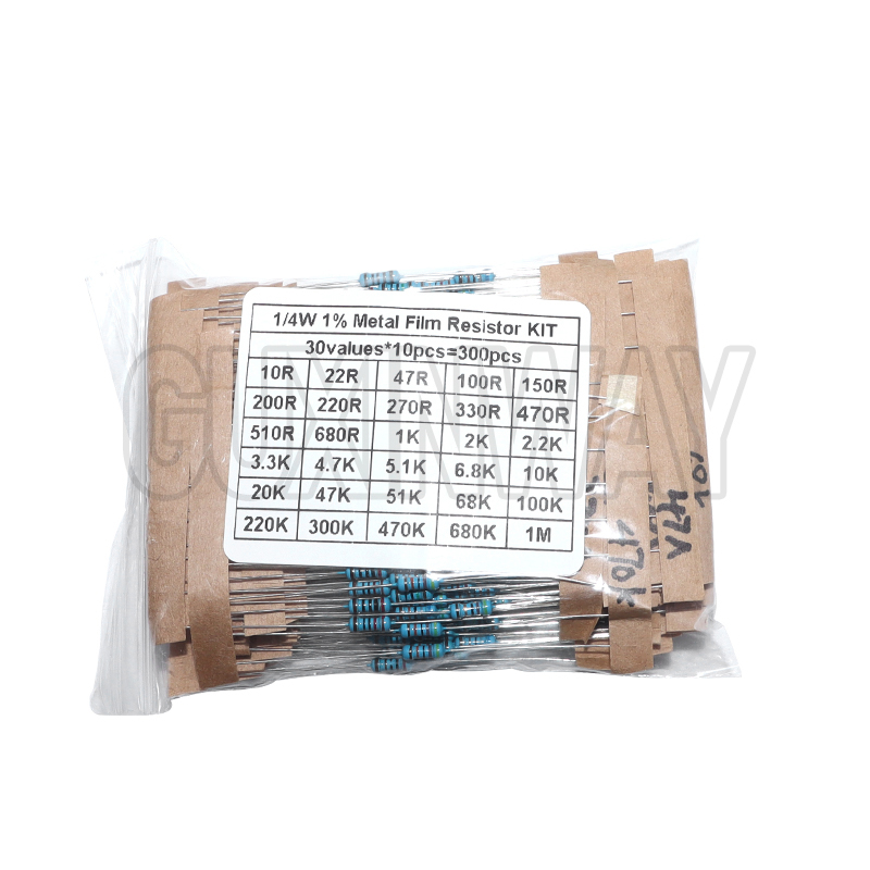 Kit assortito da 30 valori di  - Resistor Kit 1 4W recensione e prezzo