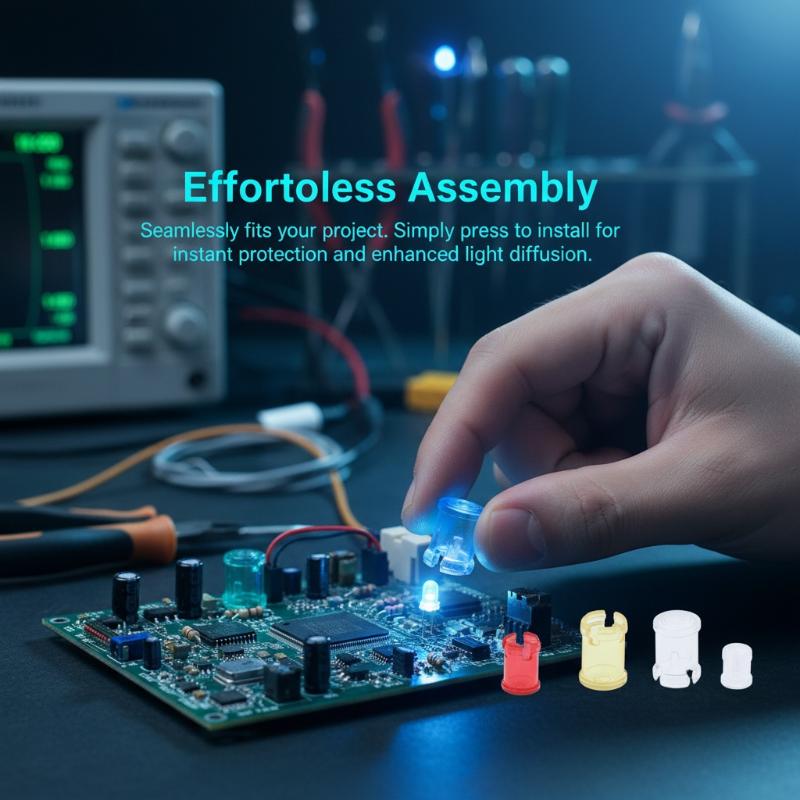 Cappucci Guida Luce LED Blu, V - Diy Electronics Guide recensione e prezzo