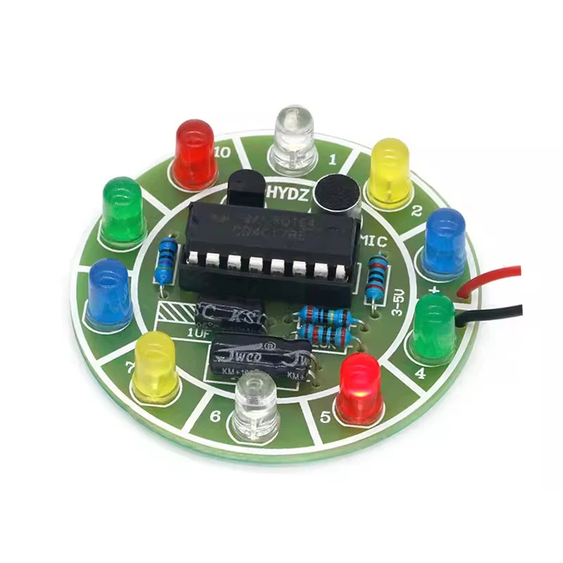 CD4017 Kit luce LED rotante co - Diy Electronics Lab recensione e prezzo