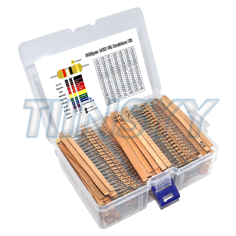 Kit Assortito di 3120 Resisten - Resistor Kit 1 4W recensione e prezzo