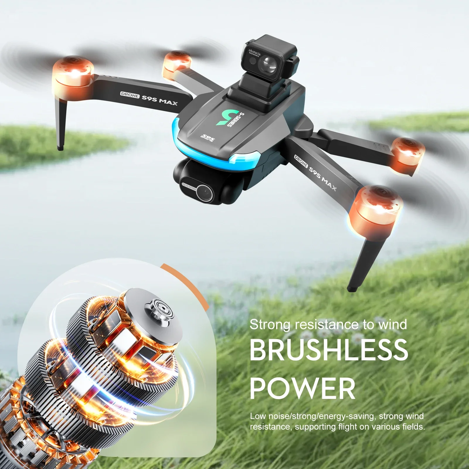 NUOVO S9S MAX MINI Drone 4K 2  - Diy Rc Electronics recensione e prezzo