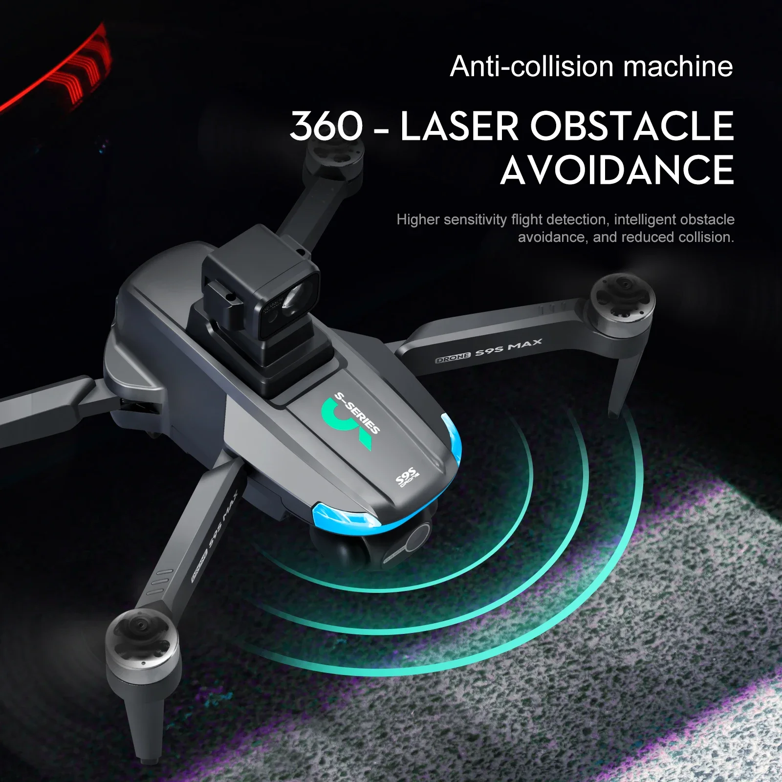 NUOVO S9S MAX MINI Drone 4K 2  - Diy Rc Electronics recensione e prezzo