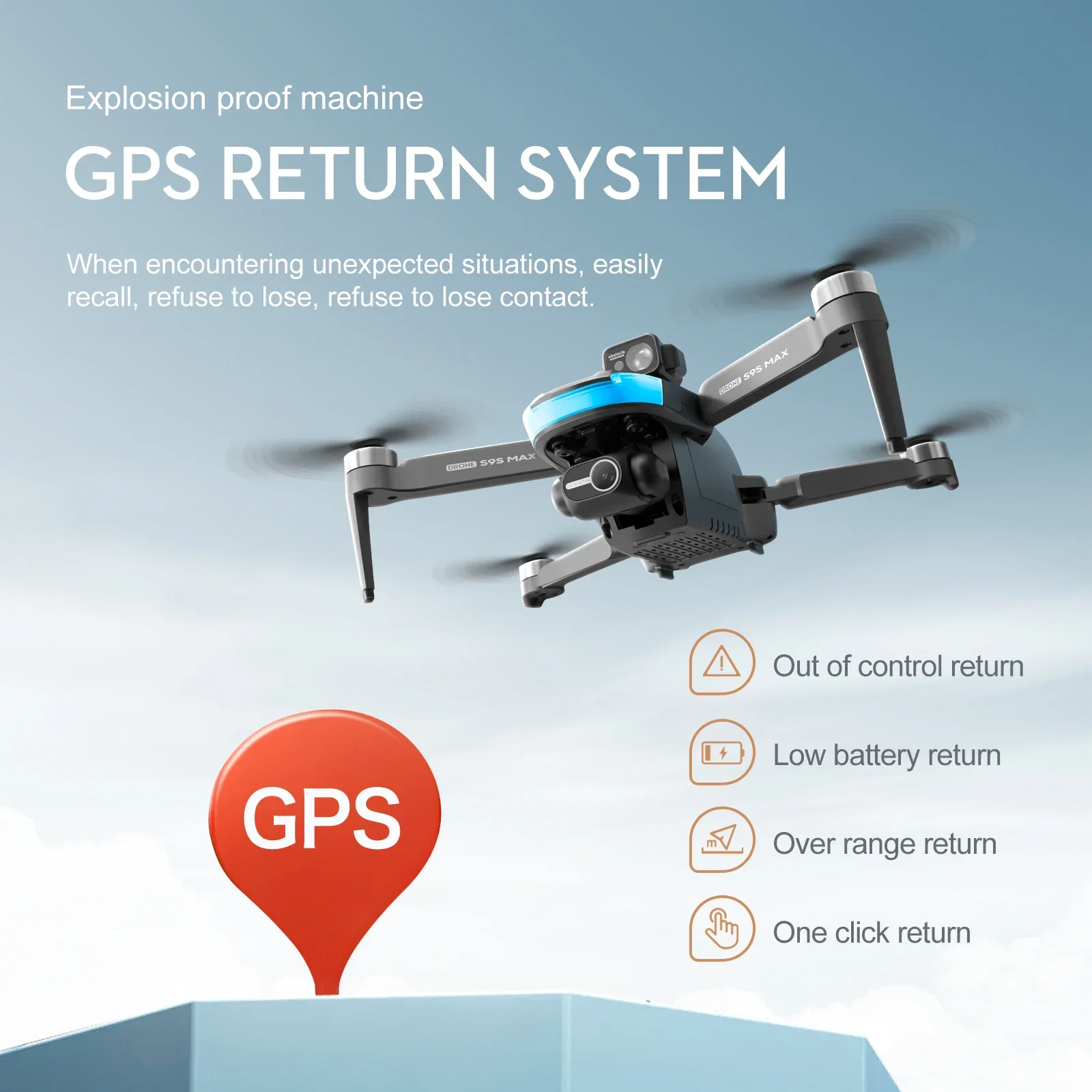 NUOVO S9S MAX MINI Drone 4K 2  - Diy Rc Electronics recensione e prezzo