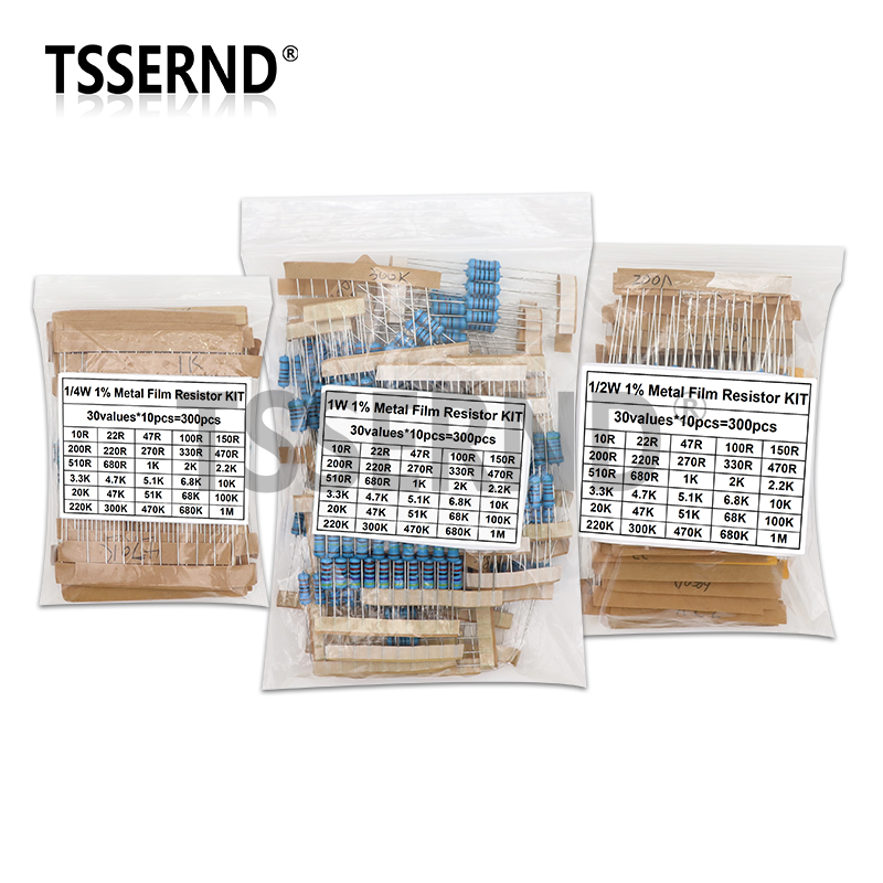 Kit di assortimento di resisto - Resistor Kit 1 4W recensione e prezzo