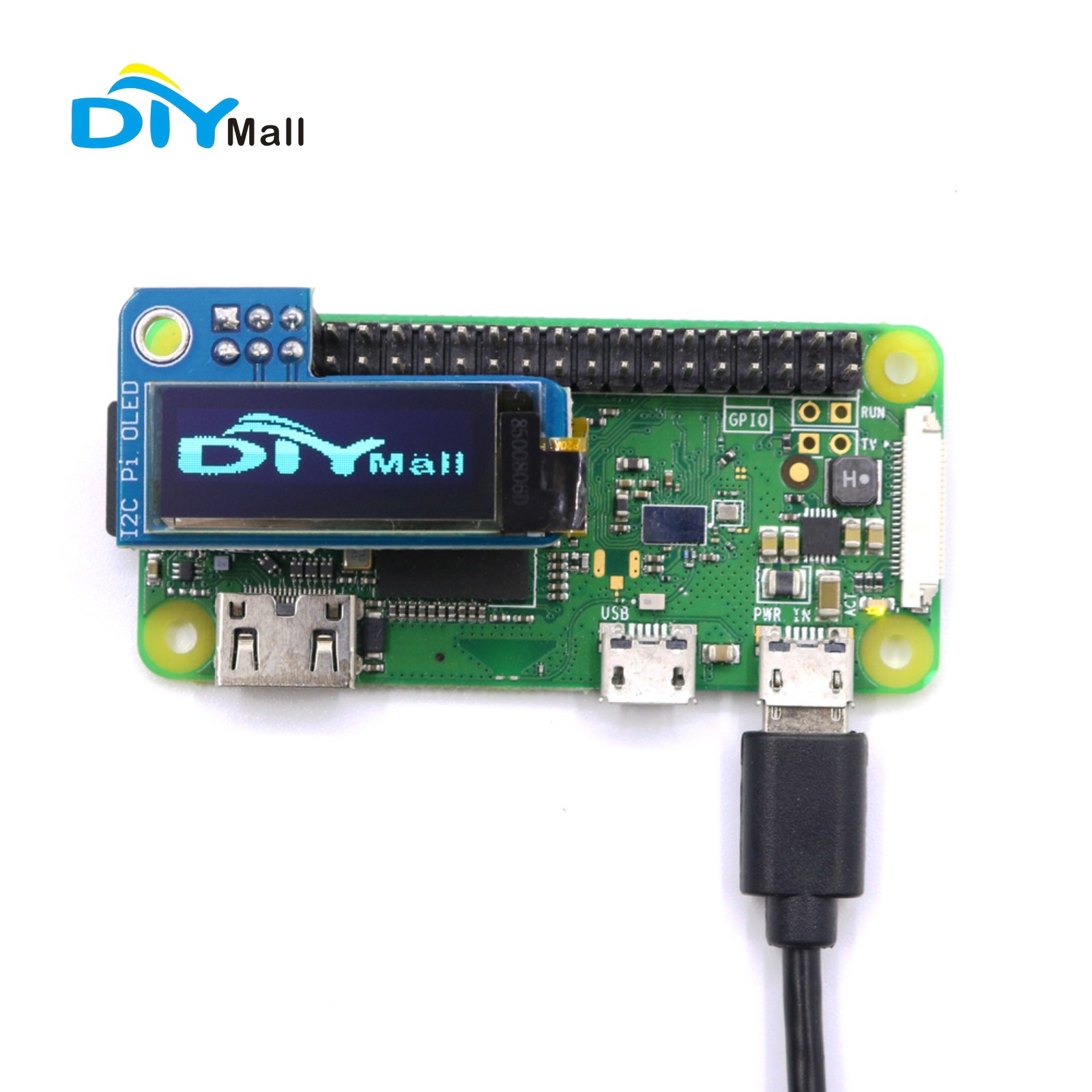 DIYmall Display OLED da 0,91 P - Diy Electronics Raspberry Pi recensione e prezzo