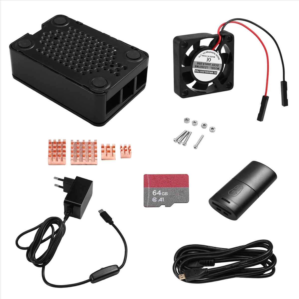 Kit A73T per Raspberry Pi 4B c - Diy Electronics Raspberry Pi recensione e prezzo