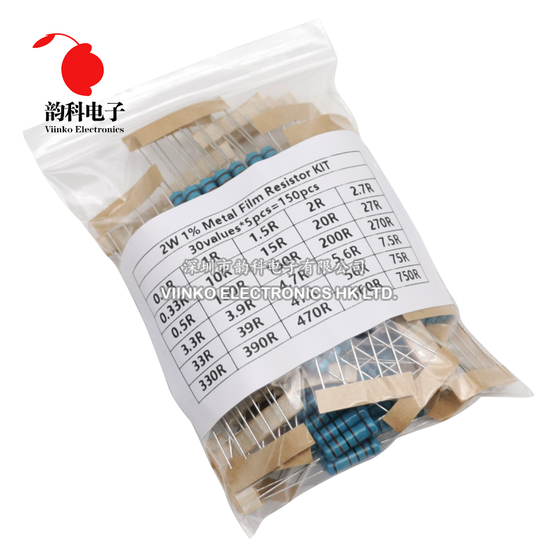 300PCS 150PCS 1/2W 1W 3W 2W Re - Resistor Kit 1 4W recensione e prezzo