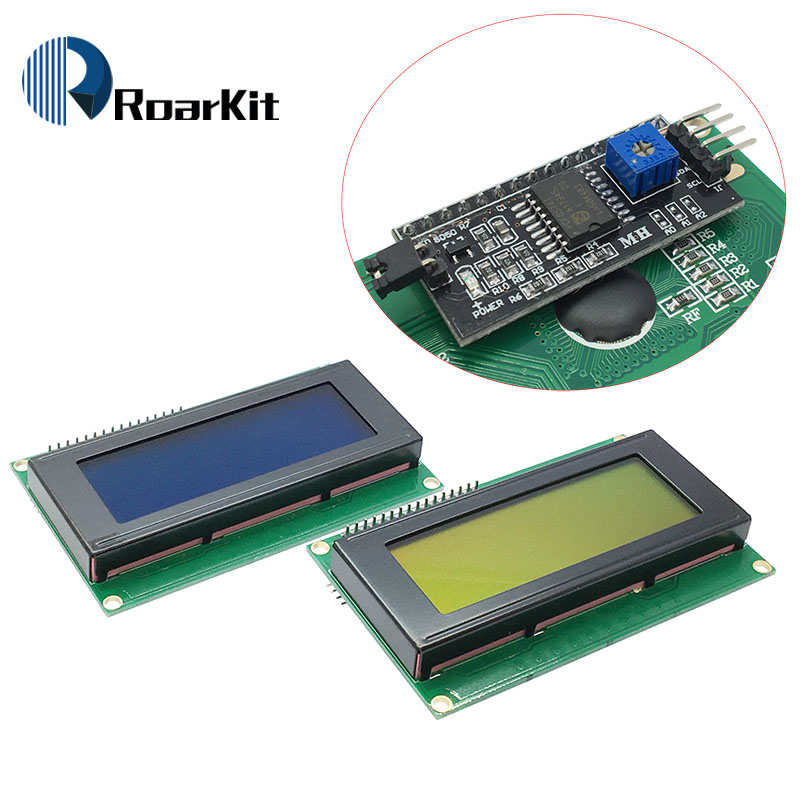 Modulo LCD schermo blu/giallo  - Arduino Diy Electronics recensione e prezzo