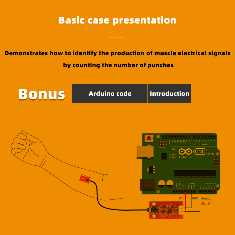 Biosensore EMG Biometria Elett - Diy Wearable Electronics recensione e prezzo