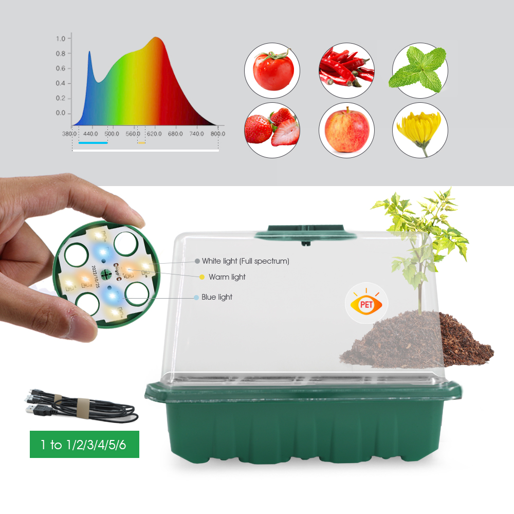Vasi per vivaio a LED con vass - Led Assortment Kit recensione e prezzo
