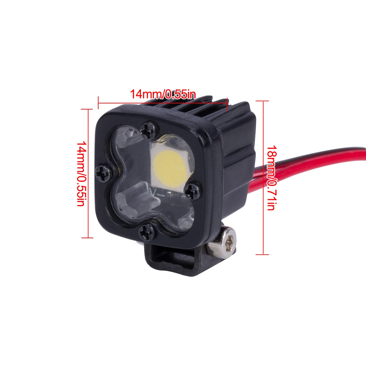 RC Auto Quadrato Luminoso LED  - Diy Rc Electronics recensione e prezzo