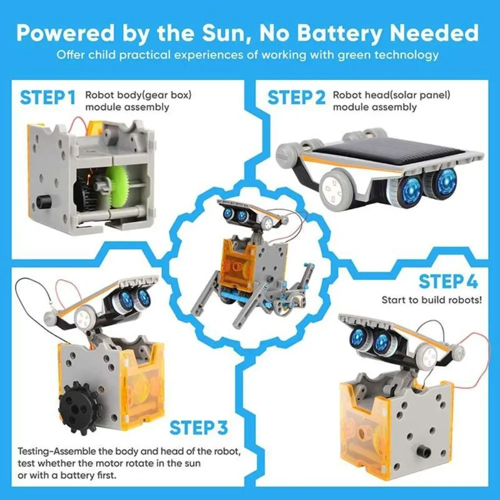 13 in 1 Kit scientifico robot  - Diy Electronics Kids recensione e prezzo